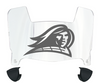 NJIT Highlanders Mini Football Helmet Visor Shield w/ Clips - PICK VISOR & LOGO COLOR