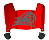 NJIT Highlanders Mini Football Helmet Visor Shield w/ Clips - PICK VISOR & LOGO COLOR