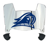 NJIT Highlanders Mini Football Helmet Visor Shield w/ Clips - PICK VISOR & LOGO COLOR