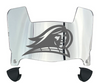 NJIT Highlanders Mini Football Helmet Visor Shield w/ Clips - PICK VISOR & LOGO COLOR