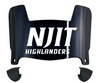 NJIT Highlanders Mini Football Helmet Visor Shield w/ Clips - PICK VISOR & LOGO COLOR