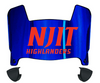 NJIT Highlanders Mini Football Helmet Visor Shield w/ Clips - PICK VISOR & LOGO COLOR