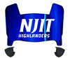 NJIT Highlanders Mini Football Helmet Visor Shield w/ Clips - PICK VISOR & LOGO COLOR