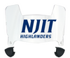 NJIT Highlanders Mini Football Helmet Visor Shield w/ Clips - PICK VISOR & LOGO COLOR