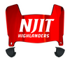 NJIT Highlanders Mini Football Helmet Visor Shield w/ Clips - PICK VISOR & LOGO COLOR