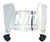 NJIT Highlanders Mini Football Helmet Visor Shield w/ Clips - PICK VISOR & LOGO COLOR