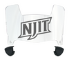 NJIT Highlanders Mini Football Helmet Visor Shield w/ Clips - PICK VISOR & LOGO COLOR