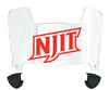 NJIT Highlanders Mini Football Helmet Visor Shield w/ Clips - PICK VISOR & LOGO COLOR