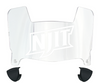 NJIT Highlanders Mini Football Helmet Visor Shield w/ Clips - PICK VISOR & LOGO COLOR