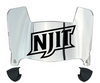 NJIT Highlanders Mini Football Helmet Visor Shield w/ Clips - PICK VISOR & LOGO COLOR