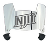 NJIT Highlanders Mini Football Helmet Visor Shield w/ Clips - PICK VISOR & LOGO COLOR