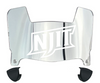 NJIT Highlanders Mini Football Helmet Visor Shield w/ Clips - PICK VISOR & LOGO COLOR