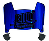 NJIT Highlanders Mini Football Helmet Visor Shield w/ Clips - PICK VISOR & LOGO COLOR