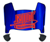 NJIT Highlanders Mini Football Helmet Visor Shield w/ Clips - PICK VISOR & LOGO COLOR
