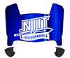 NJIT Highlanders Mini Football Helmet Visor Shield w/ Clips - PICK VISOR & LOGO COLOR