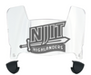 NJIT Highlanders Mini Football Helmet Visor Shield w/ Clips - PICK VISOR & LOGO COLOR