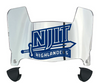 NJIT Highlanders Mini Football Helmet Visor Shield w/ Clips - PICK VISOR & LOGO COLOR