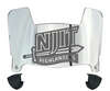NJIT Highlanders Mini Football Helmet Visor Shield w/ Clips - PICK VISOR & LOGO COLOR