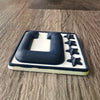 Navy Blue 3D Football Helmet Bumper Captain Patch Jersey C Style - Perfect for Adult & Youth Full Size Football Helmets