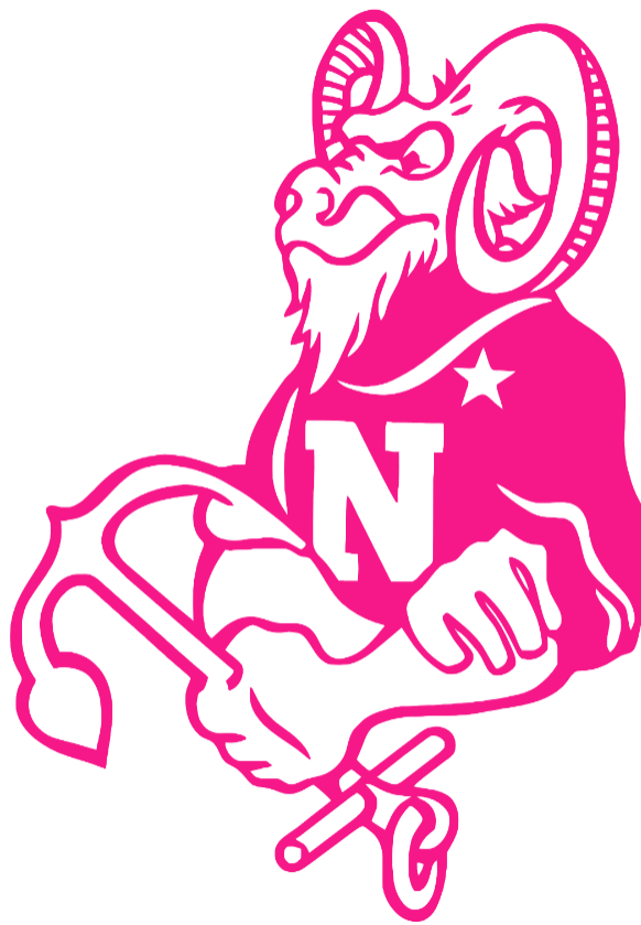 Navy Midshipmen Hot Pink Retro Throwback Logo Premium DieCut Vinyl Decal PICK SIZE
