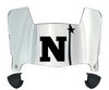 Navy Midshipmen Mini Football Helmet Visor Shield w/ Clips - PICK VISOR & LOGO COLOR