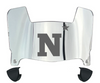 Navy Midshipmen Mini Football Helmet Visor Shield w/ Clips - PICK VISOR & LOGO COLOR