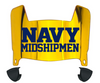 Navy Midshipmen Mini Football Helmet Visor Shield w/ Clips - PICK VISOR & LOGO COLOR