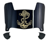 Navy Midshipmen Mini Football Helmet Visor Shield w/ Clips - PICK VISOR & LOGO COLOR