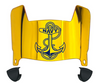 Navy Midshipmen Mini Football Helmet Visor Shield w/ Clips - PICK VISOR & LOGO COLOR