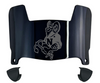 Navy Midshipmen Mini Football Helmet Visor Shield w/ Clips - PICK VISOR & LOGO COLOR