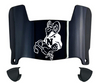 Navy Midshipmen Mini Football Helmet Visor Shield w/ Clips - PICK VISOR & LOGO COLOR