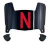 Nebraska Cornhuskers Mini Football Helmet Visor Shield w/ Clips - PICK VISOR & LOGO COLOR