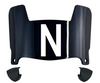 Nebraska Cornhuskers Mini Football Helmet Visor Shield w/ Clips - PICK VISOR & LOGO COLOR
