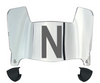 Nebraska Cornhuskers Mini Football Helmet Visor Shield w/ Clips - PICK VISOR & LOGO COLOR