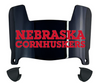 Nebraska Cornhuskers Mini Football Helmet Visor Shield w/ Clips - PICK VISOR & LOGO COLOR