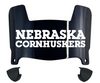 Nebraska Cornhuskers Mini Football Helmet Visor Shield w/ Clips - PICK VISOR & LOGO COLOR