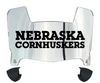 Nebraska Cornhuskers Mini Football Helmet Visor Shield w/ Clips - PICK VISOR & LOGO COLOR