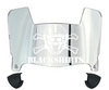 Nebraska Cornhuskers Mini Football Helmet Visor Shield w/ Clips - PICK VISOR & LOGO COLOR