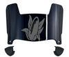 Nebraska Cornhuskers Mini Football Helmet Visor Shield w/ Clips - PICK VISOR & LOGO COLOR