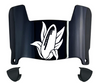 Nebraska Cornhuskers Mini Football Helmet Visor Shield w/ Clips - PICK VISOR & LOGO COLOR