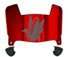 Nebraska Cornhuskers Mini Football Helmet Visor Shield w/ Clips - PICK VISOR & LOGO COLOR