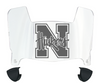 Nebraska Cornhuskers Mini Football Helmet Visor Shield w/ Clips - PICK VISOR & LOGO COLOR
