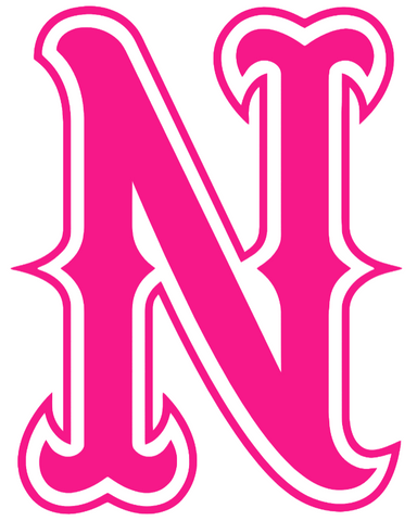 Nevada Wolf Pack Hot Pink N Logo Premium DieCut Vinyl Decal PICK SIZE
