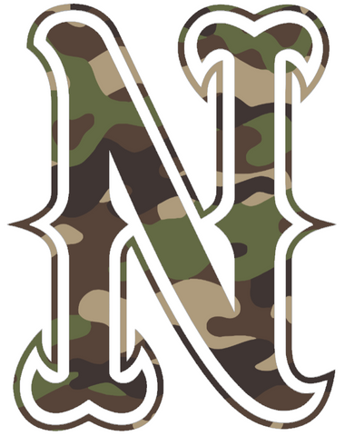 Nevada Wolf Pack Woodland Camo Camouflage N Logo Premium DieCut Vinyl Decal PICK SIZE