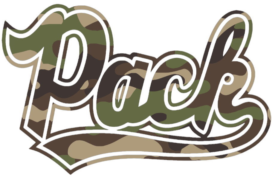 Nevada Wolf Pack Woodland Camo Camouflage Script Logo Premium DieCut Vinyl Decal PICK SIZE