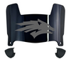 Nevada Wolf Pack Mini Football Helmet Visor Shield w/ Clips - PICK VISOR & LOGO COLOR - SportsJewelryProShop
