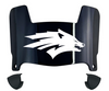 Nevada Wolf Pack Mini Football Helmet Visor Shield w/ Clips - PICK VISOR & LOGO COLOR - SportsJewelryProShop