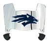 Nevada Wolf Pack Mini Football Helmet Visor Shield w/ Clips - PICK VISOR & LOGO COLOR - SportsJewelryProShop
