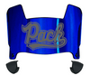 Nevada Wolf Pack Mini Football Helmet Visor Shield w/ Clips - PICK VISOR & LOGO COLOR - SportsJewelryProShop