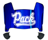 Nevada Wolf Pack Mini Football Helmet Visor Shield w/ Clips - PICK VISOR & LOGO COLOR - SportsJewelryProShop